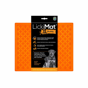 Authentic LickiMat Classic Buddy XL Orange