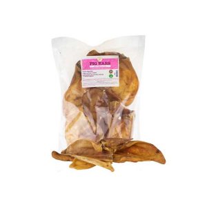 JR Natural Air-Dried Pig Ears Dog Chews
