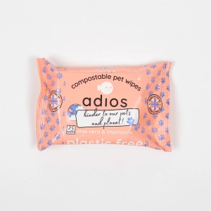 Adios Compostable Pet Wipes